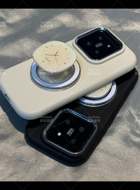 韩国ins小众设计时钟适用IQOO13/neo10手机壳IQOO 12创意11s全包neo7/6磁吸支架Z8x防摔Z1/3/Z9turbo/10PRO/5