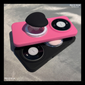 FIND X8S X8Ultra手机壳FindX7新款 火龙果小众液态硅胶爱心磁吸支架适用OPPO X9PRO软糯创意防摔高级感女