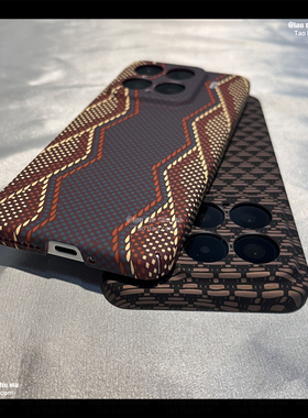 新款全包凯夫拉纹X9C适用X70荣耀500/400手机壳300/200碳纤维纹X60防摔100高级感90/80磨砂X9D个性X50硬X40男