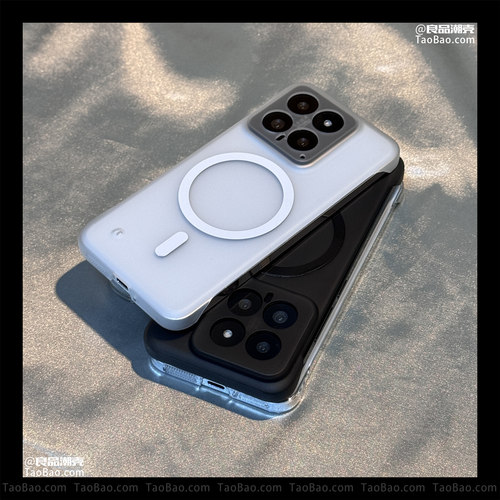 磁吸超薄无边框适用魅族22/21NOTE手机壳meizu 20infinity无界版18PRO透明20PRO高级感NOTE16硬壳白色墨水黑