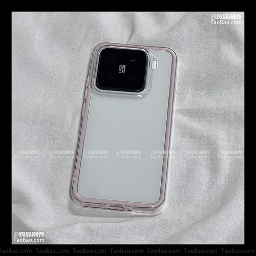 ins少女心浅粉色双层二合一适用IQOO 15/NEO11手机壳Z9/Z10 turbo+透明Z9X防摔NEO8大孔Z3彩边框Z6软硅胶PRO