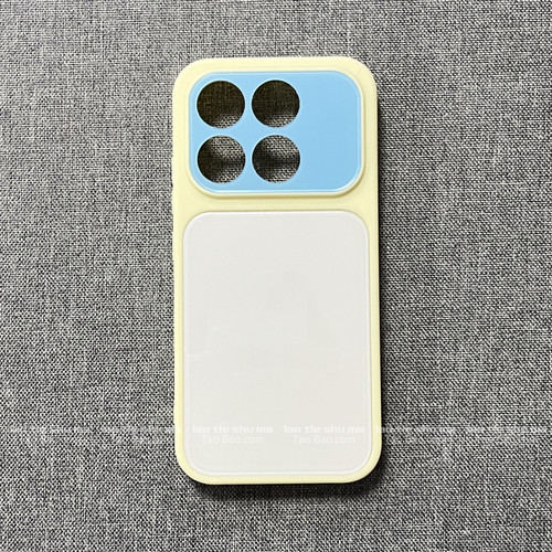 多巴胺撞色奶白黄蓝适用K90小米17/15pro手机壳红米K80高级感iPhone 16ProMax全包14/13防摔12独特好看新款套