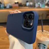 Pura 70Pro手机壳13 7大孔50 60华为nova15 30PRO软12 9全包10深蓝色P40 午夜蓝液态硅胶适用Mate80