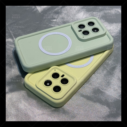 小众ins马卡龙磁吸软壳适用Nova9华为Pura P70手机壳10简约MATE60PRO+防摔7/8/5SE全包50PRO女P40/P30/11/12