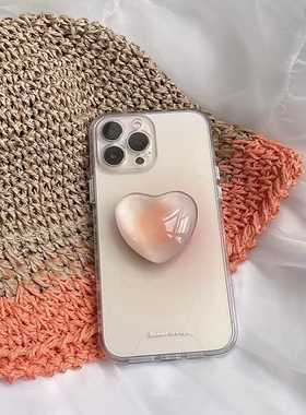 ins风渐变橘橙色Y500适用VIVO X200S手机壳X300/S50/X100/Y78+支架X90PRO新款s30磨砂Y35M透明S20韩国V29/s19