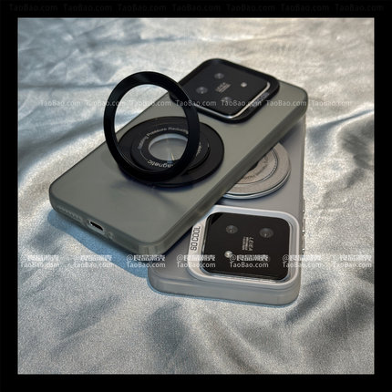 360度可旋转金属磁吸支架适用K80小米15/14T/12手机壳K70/K60红米多功能Note12/13PRO+/11全包K50至尊版K40S