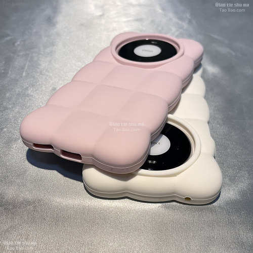 日韩ins超火云朵3D立体硅胶X200S适用VIVO X300pro手机壳S60高级感S50新款S30PRO MINI液态防摔纯色S20云想