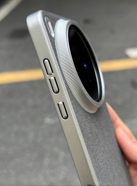 高级感灰色亚毛麻布料适用荣耀Magic7华为Mate70手机壳NOVA13/12防摔60PRO+磁吸充电X60/Pura70 Ultra大孔硬