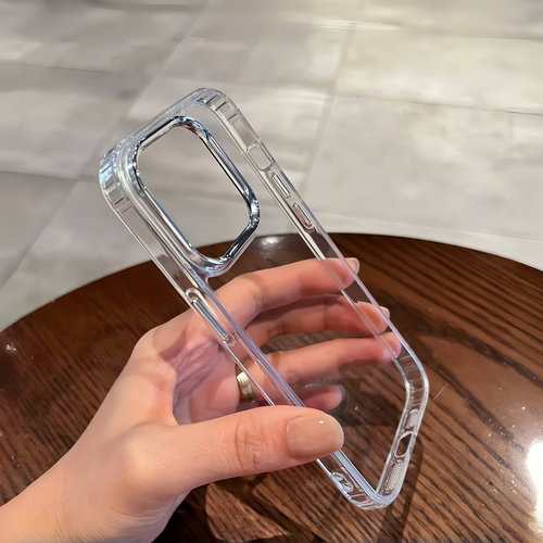 直边凹槽透明不包镜头适用Realme真我GTNEO8/GT7PRO手机壳GT NEO5小众6SE/7X简约14pro+/13/12防摔11/15大孔