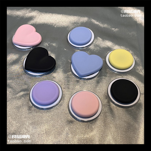 ins同款简约气囊支架背贴通用磁吸支撑架手机壳纯色懒人可折叠