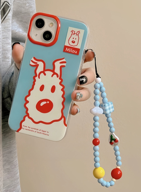 ins风探头小狗适用Mate70华为Nova15/14/12手机壳11/10/13/P40PRO+/Pura70卡通40/8畅享60/9麦芒30女80/7/6/5