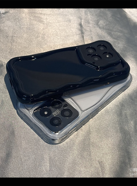 简约ins黑色高级感适用Mate60华为NOVA9纯色12/P50手机壳6/8se气囊10/7/5创意P20防摔30/40PRO/11畅享70全包e