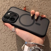 磁吸全包硬壳适用TURBO6一加15 ACE6手机壳13T 5至尊版 肤感磨砂 简约2V炭黑12全包11高级3竞速PRO男Nord CE4