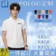 工衣刺绣 工作服企业文化广告衫 冰丝polo衫 定制印logo商务翻领短袖