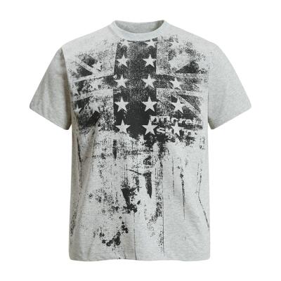 美式复古索罗纳凉感印花短袖T恤