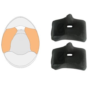 舒伯特SCHUBERTH SP1 SF4 适配头盔脸颊替换垫内衬阻燃防火