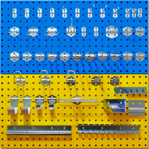 洞洞板工具挂钩三固多功能收纳
