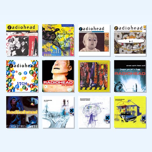 Radiohead海报|电台司令|Thom Yorke同款家居摇滚装饰画周边