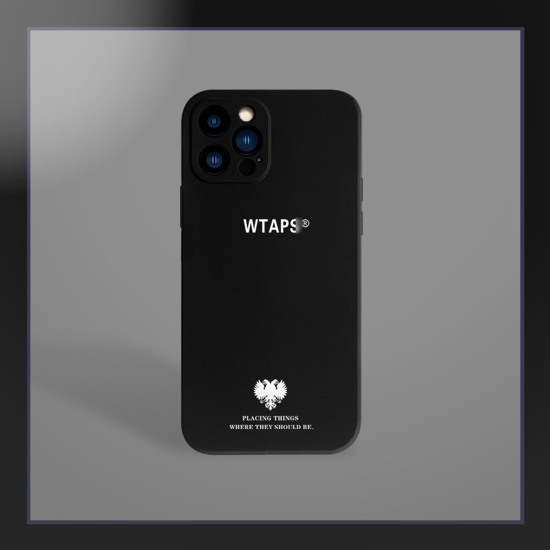苹果定制任意型号硅胶WTAPS潮牌
