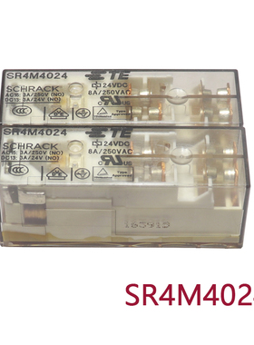 全新TE/泰科 SR4M4024 24VDC SR4M4012 12V 电梯安全继电器