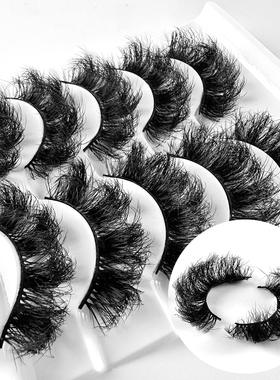 5 pairs of explosive false eyelashes 5对装炸毛款假睫毛