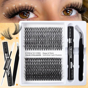 DIY Set Eyelash False Segmented 16mm Song Cluster 280