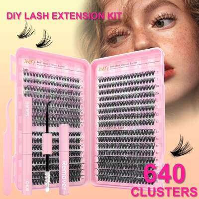 640 clusters of 60p hot melt 30p false eyelashes假睫毛套装