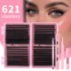 book Eyelash eyelash thick false 150D假睫毛套装 curve set