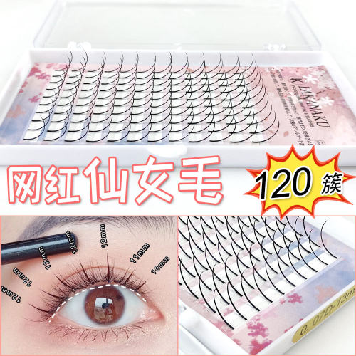 120 clusters of large capacity sunflower false eyelashes睫毛