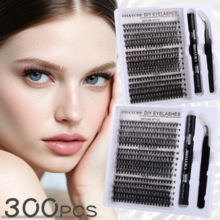 D-curve false eyelash adhesive set 10-16mm extension假睫毛