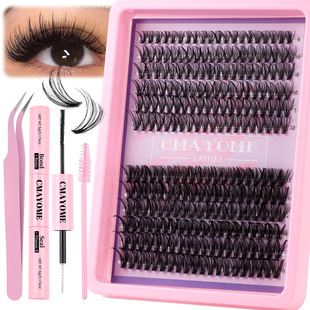 false Adhesive 60D80D thick eyelashes胶水60D80D假睫毛 style