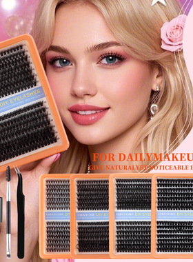 280 Cluster D Song DIY Segmented False Eyelash Set假睫毛
