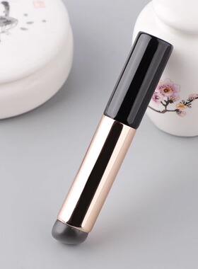 silicone lip brush唇部便携圆头硅胶唇刷旅行遮瑕晕染口红化妆刷