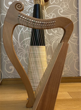 竖琴harp 凯尔特音乐学院19音16弦15音 初学者 爱尔兰小竖琴 箜篌