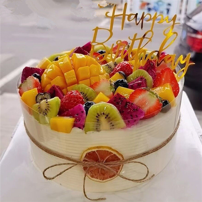 东莞塘厦清溪凤岗樟木头大岭山寮步沙田 8寸水果生日蛋糕同城配送