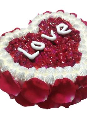 西安市灞桥区雁塔区长安区莲湖区女朋友水果创意生日蛋糕同城配送