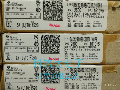 DAC128S085CIMTX/NOPB TI TSSOP16 原装现货 实物拍摄 假一赔十