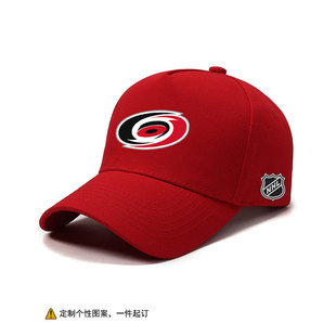 美国冰球NHL卡罗来纳飓风队周边棒球帽子男球队定制图案户外遮阳
