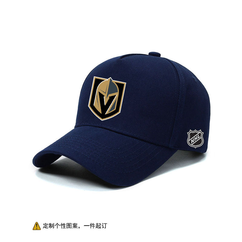 冰球联赛NHLNHL维加斯黄金骑士队周边棒球帽男女户外休闲遮阳防晒