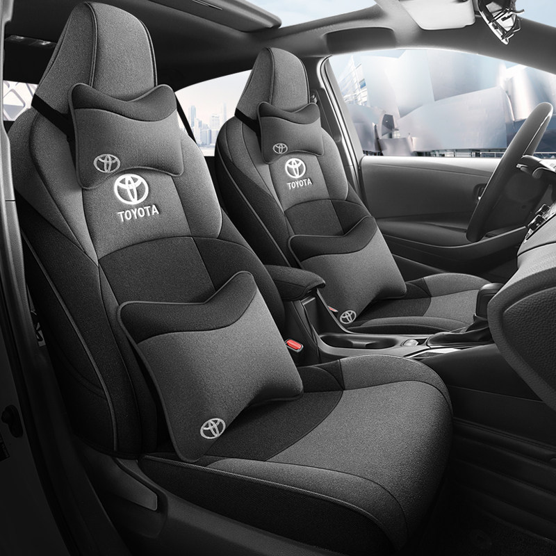 2026款2024年丰田皇冠陆放座套四季座垫专用座椅套全包汽车坐垫布