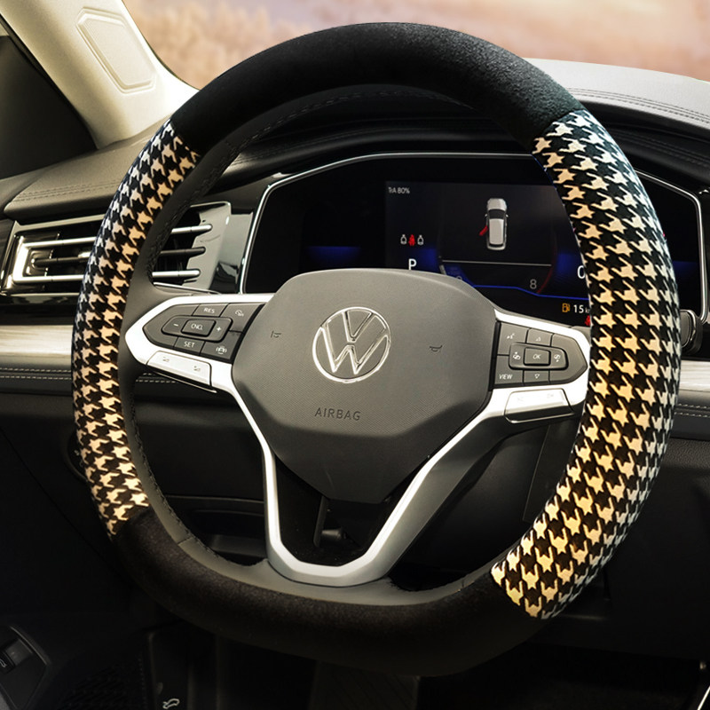 汽车方向盘套大众速腾宝来高尔夫7探岳POLO途观L捷达迈腾四季通用