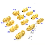 Вьетнамские песчаные сплошные педикации бусинки Fortune Fortune Wide Beads Beads non -fat 9#Global