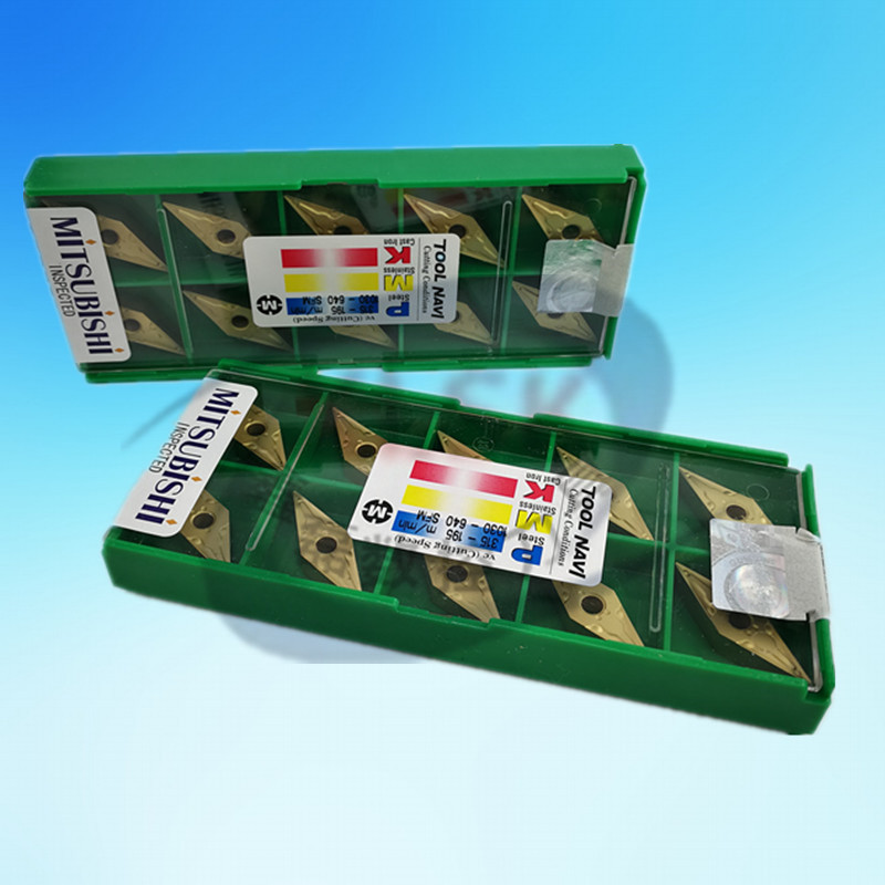 三菱数控车床刀片VNMG160404/160408-MA UE6020圆内孔尖刀刀头