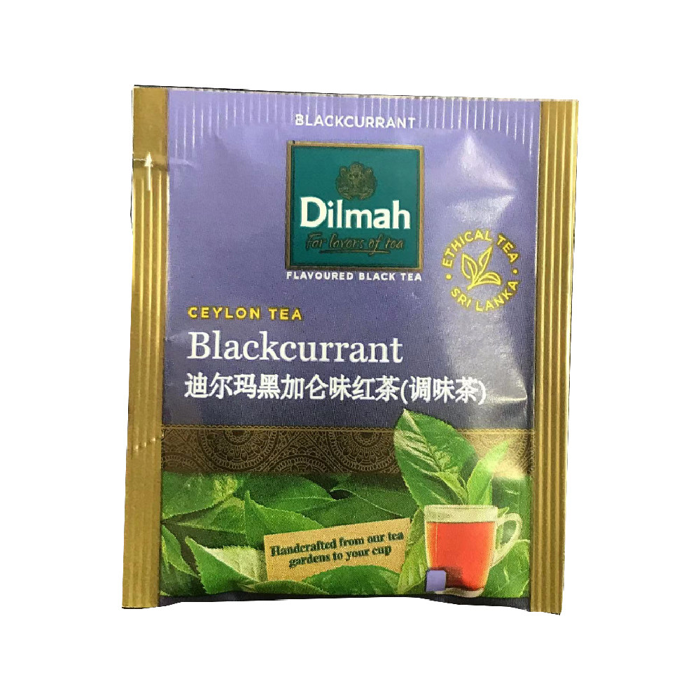 迪尔玛dilmah斯里兰卡锡兰红茶黑加仑红茶茶30片袋泡茶迪尔玛茶包