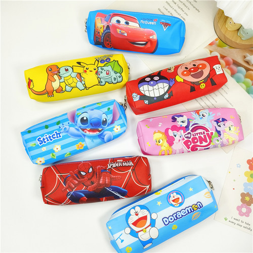 可爱卡通机器猫皮卡丘笔袋文具袋