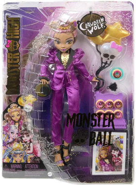 精灵高中Monster High怪物高中派对狼姐学校新生系列正版收藏礼物