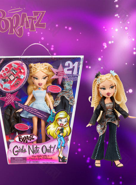Bratz贝兹娃娃 GNO系列复刻版时尚洋娃娃 21 周年特别版芭比玩具