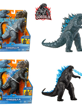 GODZILLA 怪兽之王哥斯拉大战金刚原子吐息关节可动男孩手办摆件