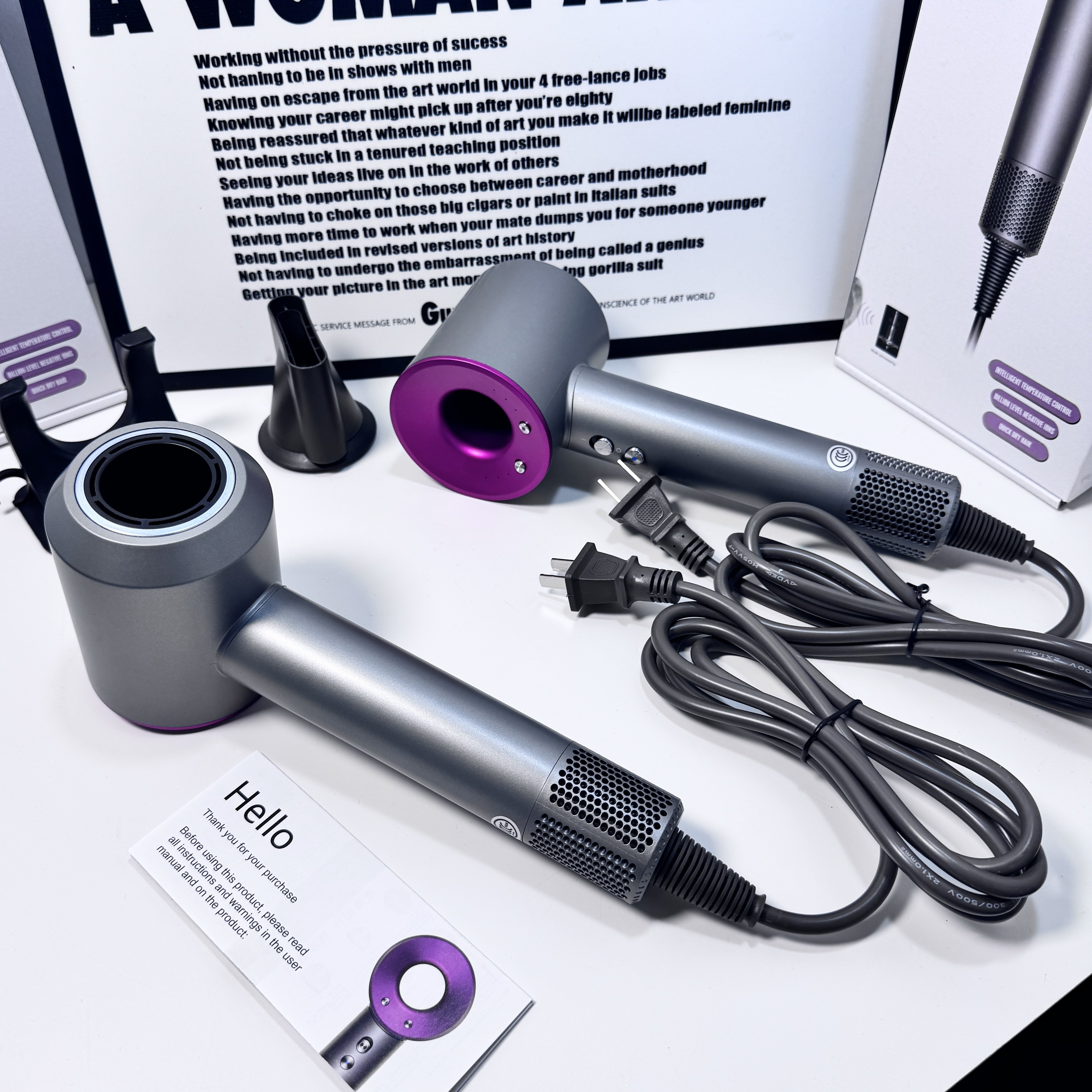 出口德国高速吹风机官方正品家庭宿舍专用负离子护发静音电吹风