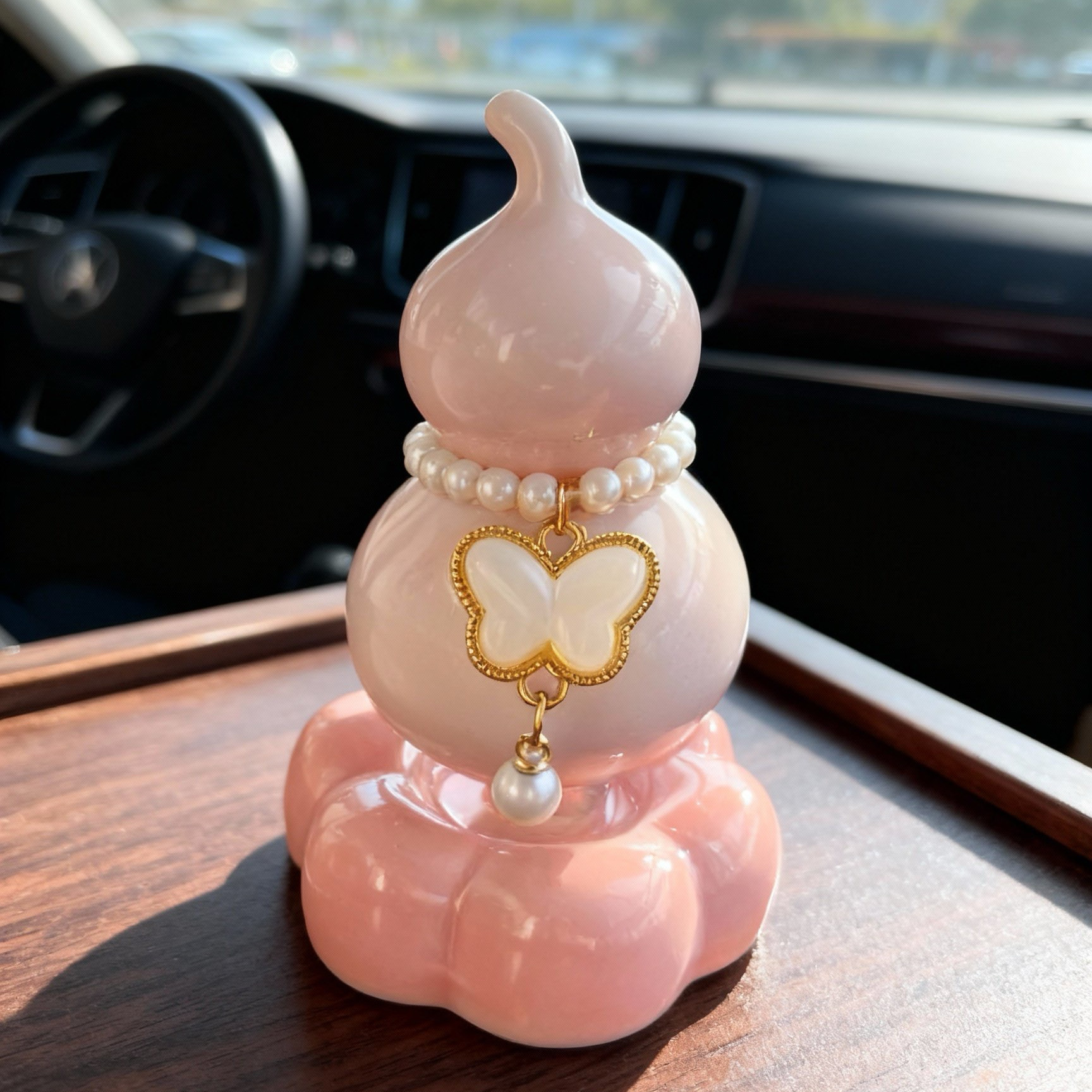 景德镇旋转小葫芦转转摆件汽车载可旋转可爱陶瓷创意茶宠桌面摆件,家居饰品,桌面摆件,淘宝优惠券,粉丝福利购,淘宝优惠卷